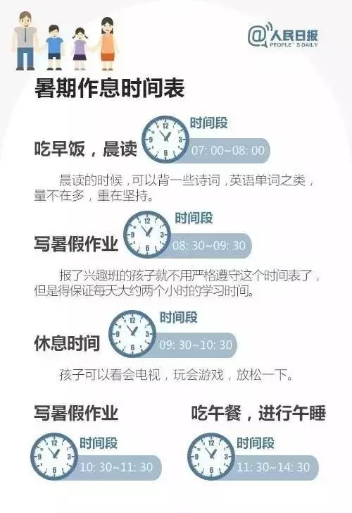 暑假是學(xué)生養成(chéng)好(hǎo)習慣的最佳時機，這(zhè)些建議太實用了！